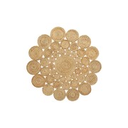 Nordal Lucia vloerkleed - jute Ø150cm Nordal Lucia vloerkleed - jute Ø150cm