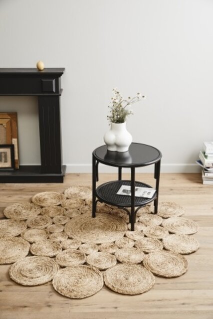 Nordal Lucia rug - jute Ø150cm