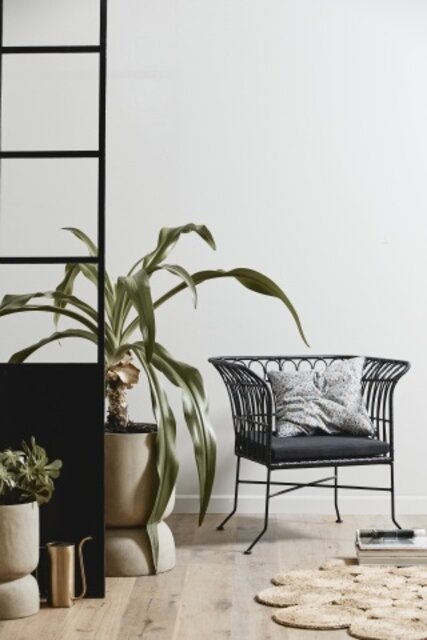 Nordal Lucia rug - jute Ø150cm