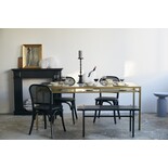 Nordal Etne dining table - gold Nordal Etne dining table - gold