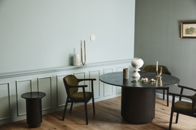 Nordal Table à manger Erie - noir Nordal Table à manger Erie - noir