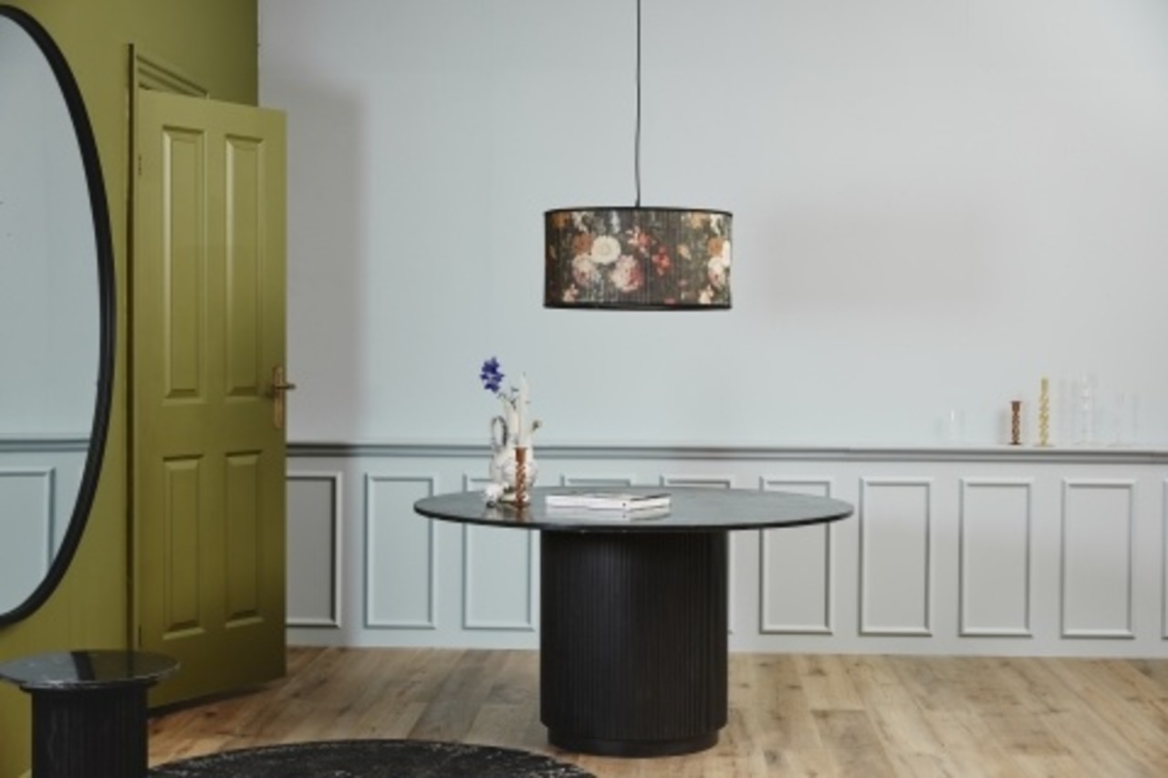 Nordal Table à manger Erie - noir Nordal Table à manger Erie - noir