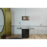 Nordal Table à manger Erie - noir Nordal Table à manger Erie - noir