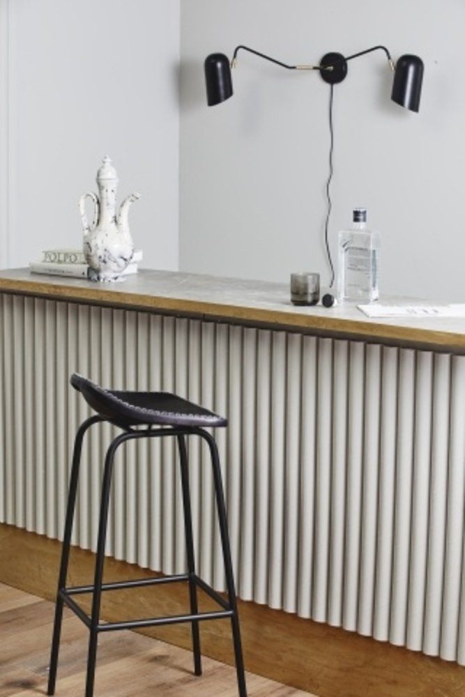 Nordal Eris wandlamp - zwart