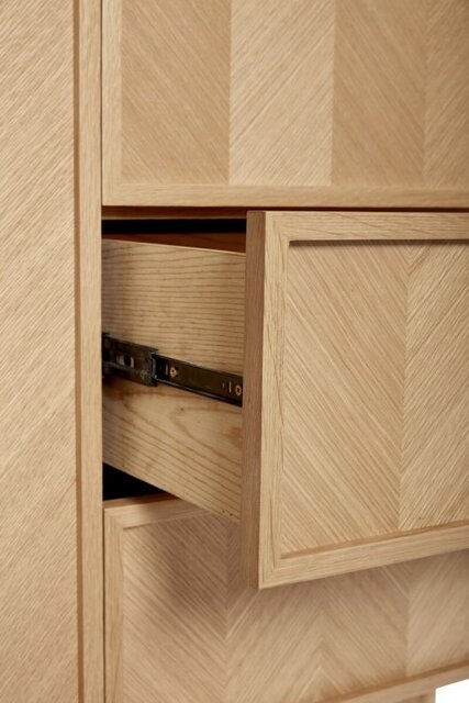 Hubsch Armoire en chêne - naturel