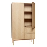 Hubsch Armoire en chêne - naturel