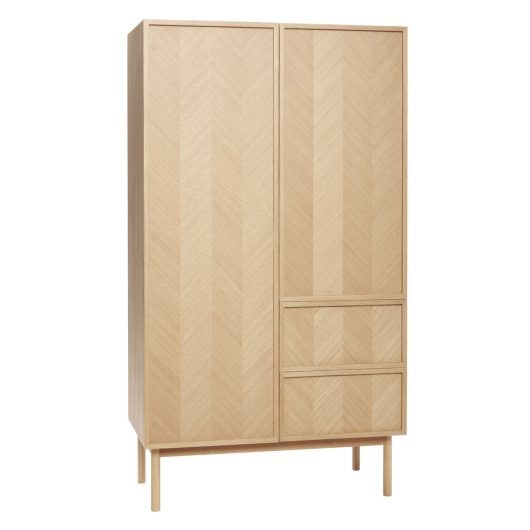 Hubsch Armoire en chêne - naturel