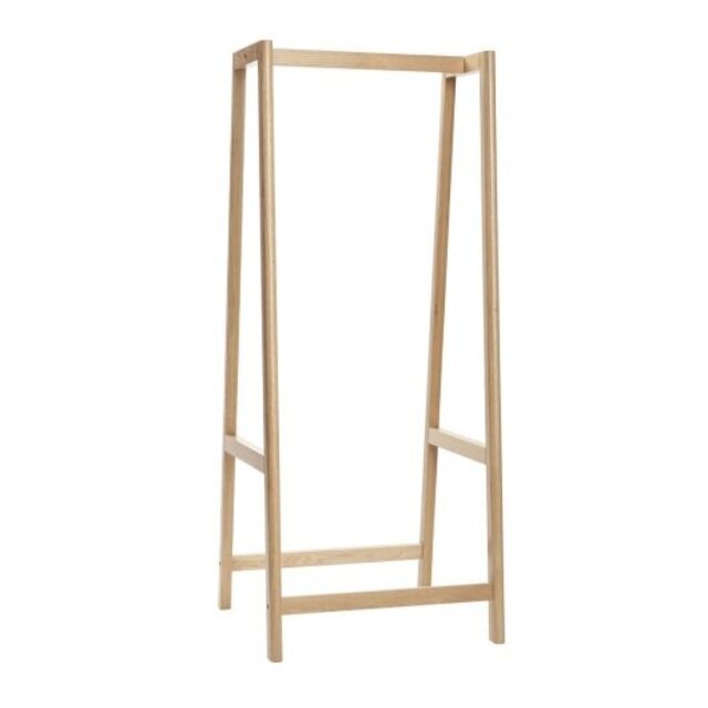 Hubsch Clothes rack oak - natural Hubsch Clothes rack oak - natural