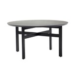 Hubsch Salontafel eikenhout rond - zwart Hubsch Salontafel eikenhout rond - zwart