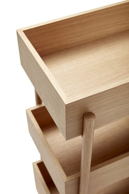 Hubsch Chêne console - naturel
