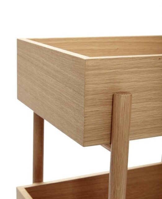 Hubsch Chêne console - naturel