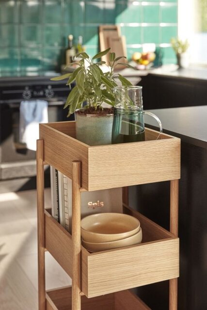 Hubsch Chêne console - naturel
