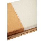 Hubsch Dagbed inclusief kussens - beige/oranje