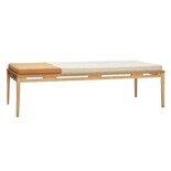 Hubsch Daybed including pillows - beige / orange Hubsch Daybed including pillows - beige / orange
