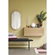 Hubsch Vloerkleed polyester - beige/rood/grijs Hubsch Vloerkleed polyester - beige/rood/grijs