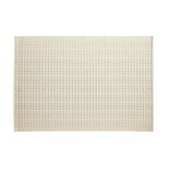 Hubsch Tapis coton - blanc / gris