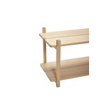 Hubsch Skab med 2 hylder eg - naturlig Hubsch Skab med 2 hylder eg - naturlig