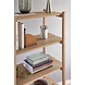Hubsch Kast met 5 planken eikenhout - naturel Hubsch Kast met 5 planken eikenhout - naturel