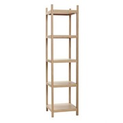 Hubsch Cabinet with 5 shelves - 45x45xh180cm