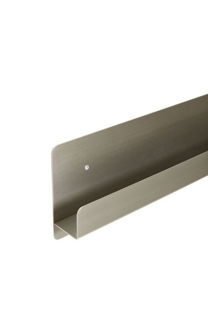 Hubsch Estante de pared de metal - níquel