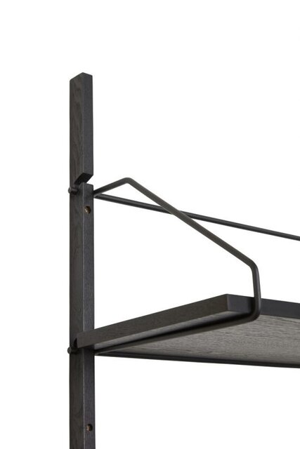 Hubsch Wall shelf - black Hubsch Wall shelf - black