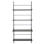 Hubsch Estante de pared - negro