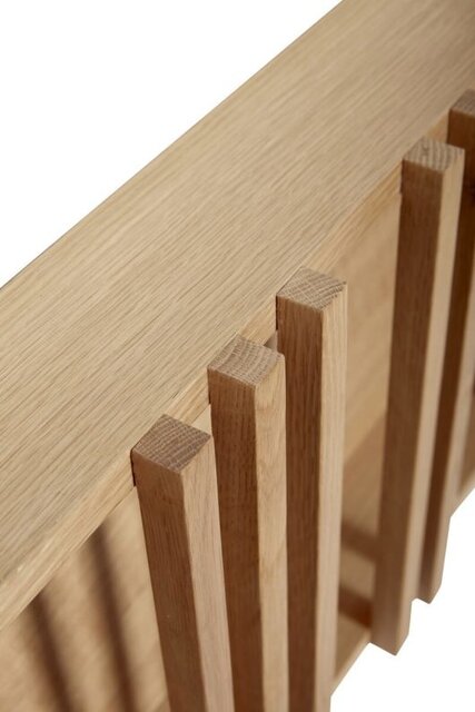 Hubsch Wandrek hout - naturel