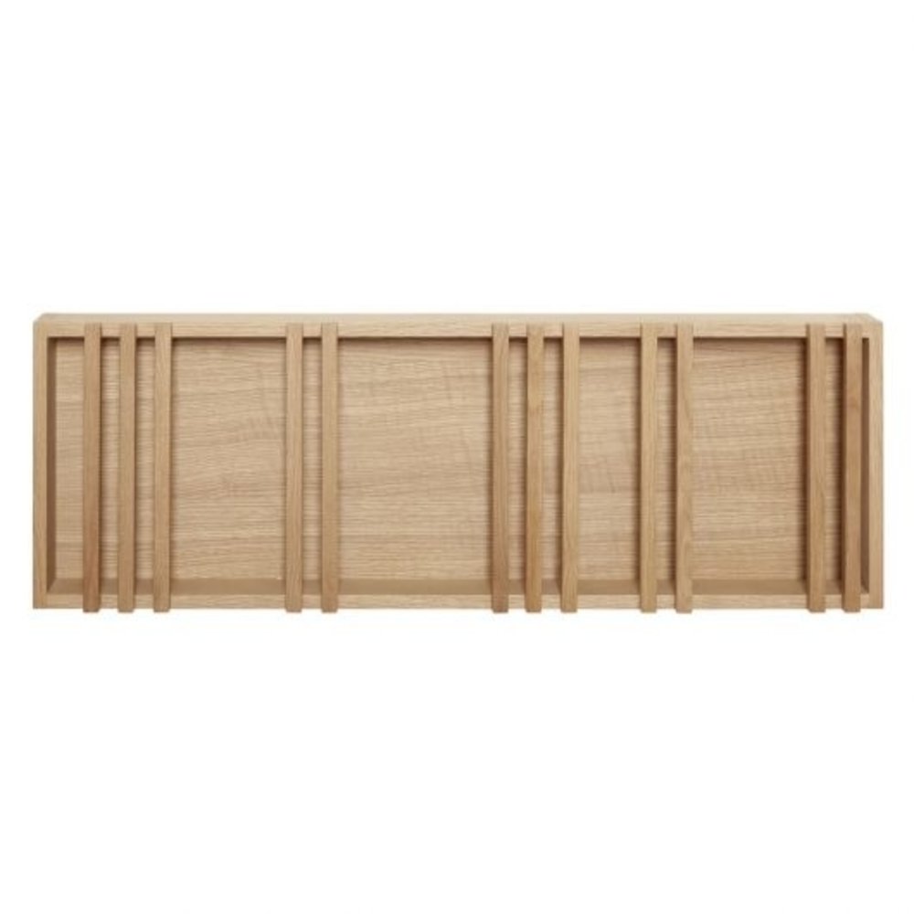 Hubsch Wall rack wood - natural Hubsch Wall rack wood - natural
