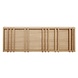 Hubsch Wandrek hout - naturel Hubsch Wandrek hout - naturel