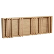 Hubsch Support mural en bois - naturel Hubsch Support mural en bois - naturel