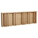Hubsch Wandrek hout - naturel Hubsch Wandrek hout - naturel