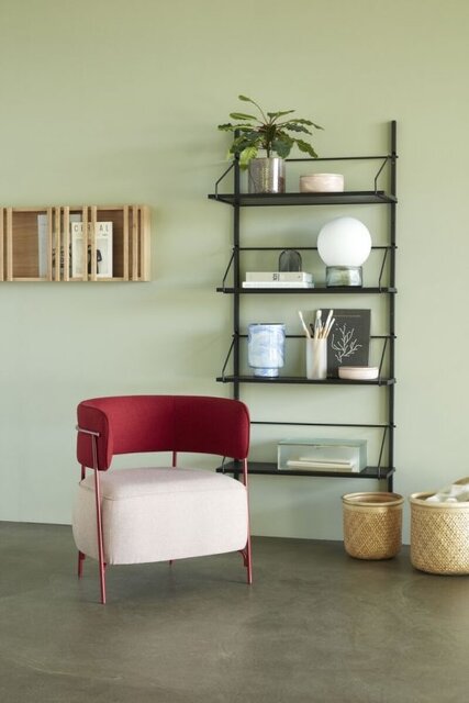 Hubsch Wandrek hout - naturel