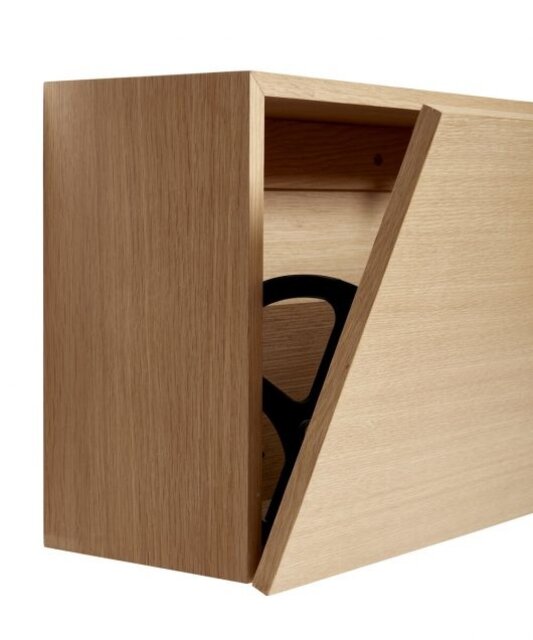 Hubsch Shoe cabinet oak - natural Hubsch Shoe cabinet oak - natural