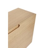 Hubsch Shoe cabinet oak - natural Hubsch Shoe cabinet oak - natural