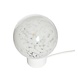 Hubsch Tafellamp glas/metaal - wit Hubsch Tafellamp glas/metaal - wit