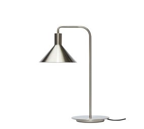 Hubsch Bordlampe metal - nikkel Hubsch Bordlampe metal - nikkel