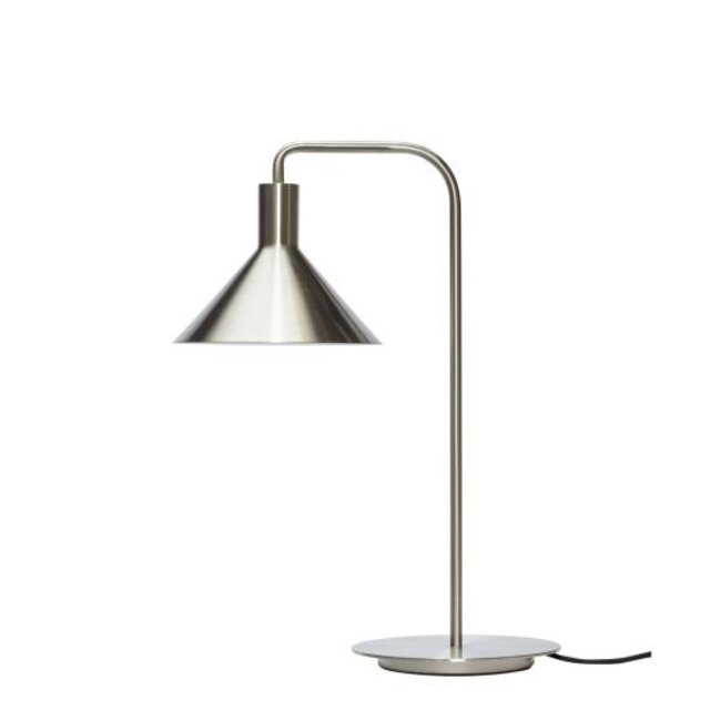Hubsch Lampe de table métal - nickel
