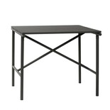 Hubsch Table d'extérieur métal - noir 90x90xh76cm Hubsch Table d'extérieur métal - noir 90x90xh76cm