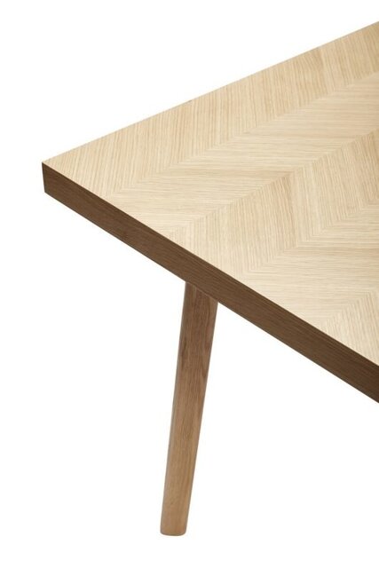 Hubsch Eetkamertafel eikenhout - naturel