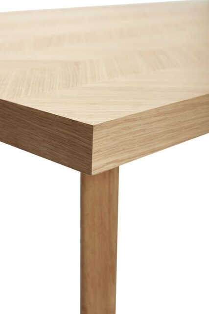 Hubsch Eetkamertafel eikenhout - naturel