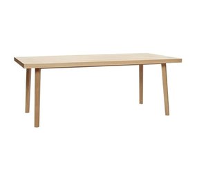 Hubsch Spisebord eg - naturlig Hubsch Spisebord eg - naturlig