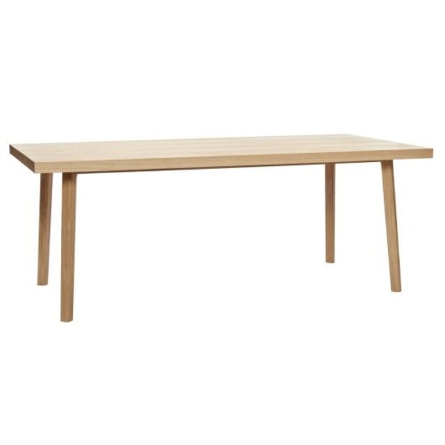 Hubsch Eetkamertafel eikenhout - naturel