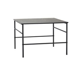 Hubsch Coffee table wood / metal - black