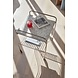 Hubsch Wagen Metall / Terrazzo - Nickel / Weiß Hubsch Wagen Metall / Terrazzo - Nickel / Weiß