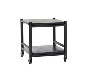 Hubsch Chariot en bois - noir Hubsch Chariot en bois - noir