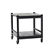 Hubsch Trolley hout - zwart Hubsch Trolley hout - zwart