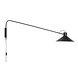 Hubsch Wandlamp ijzer - zwart Hubsch Wandlamp ijzer - zwart