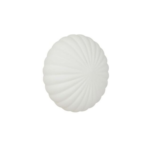 Hubsch Wandlamp metaal/glas - messing/opal