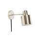 Hubsch Wandlamp nickel Hubsch Wandlamp nickel
