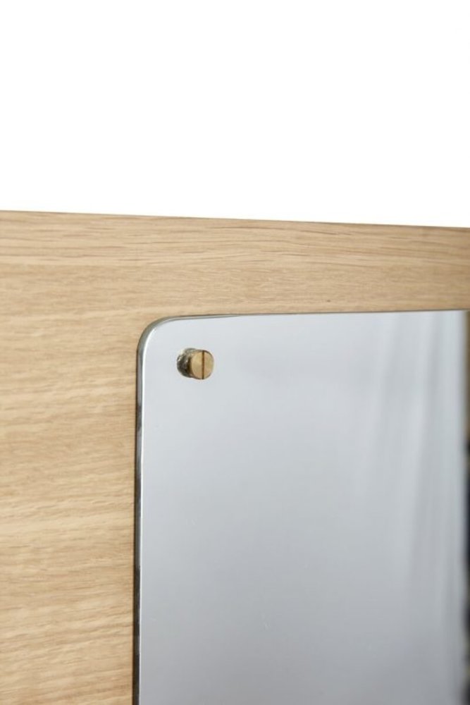 Hubsch Wall mirror with notice board